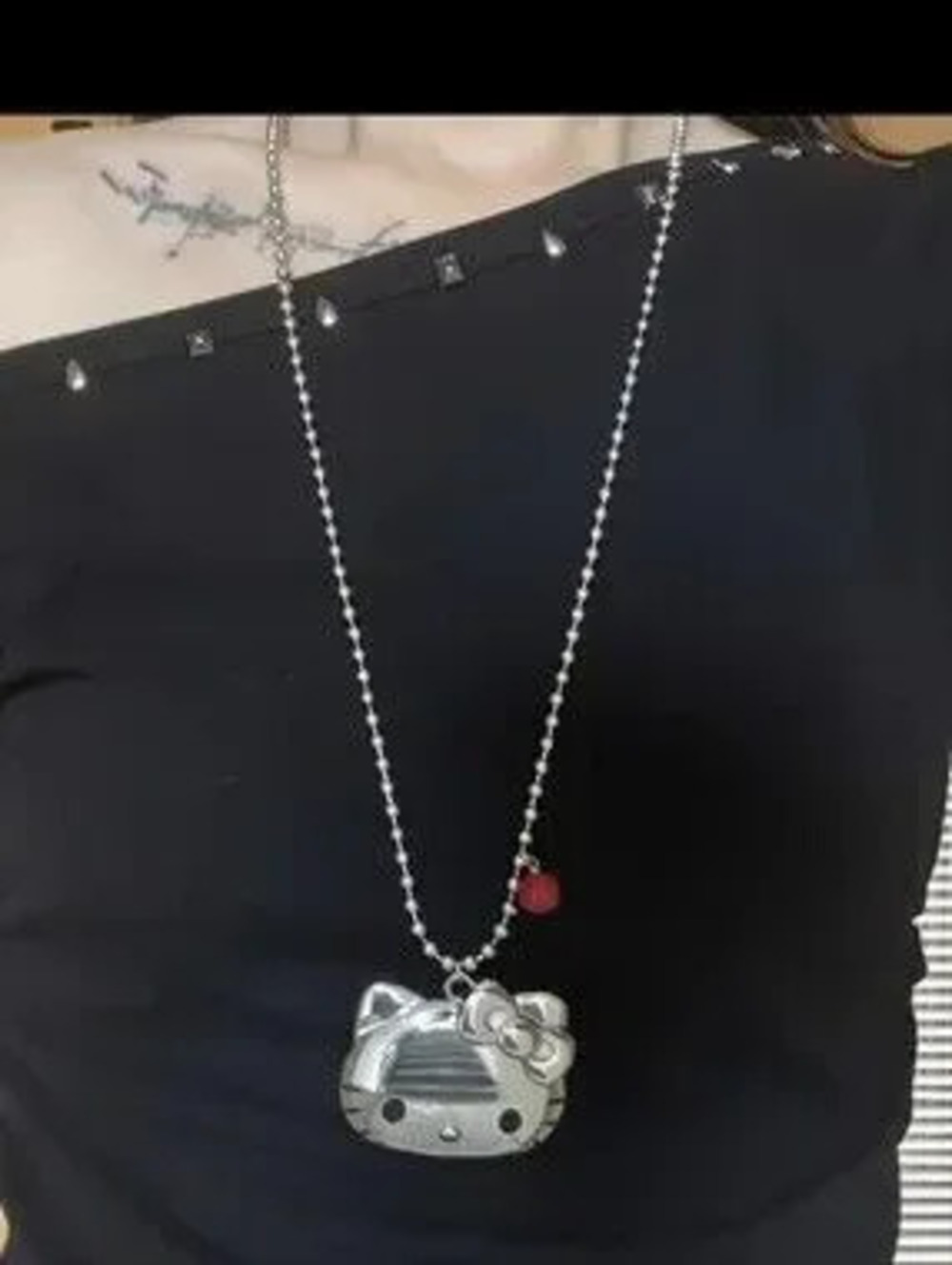 Hello Kitty Silver Necklace